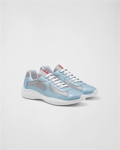 light grey prada sneakers
